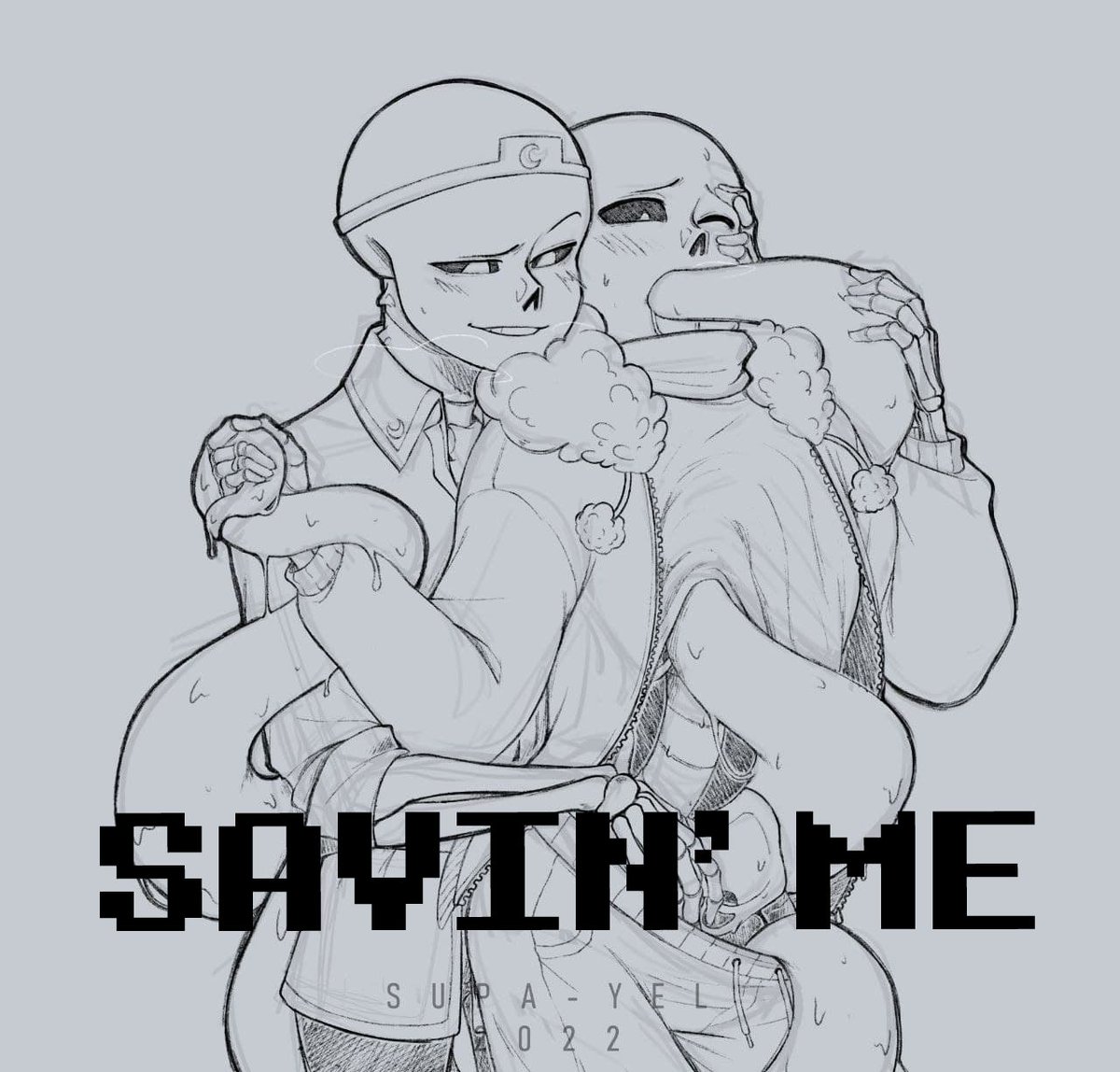 SunshinetheSans's tweet photo. https://t.co/Ak0psFyX4X
HELLO YES, I AM WRITING A CRACK SHIP!
Nightmare x Outer Sans
YES this will eventually be a scene. 18+. Please tell me if you want more so I am inspired.
#undertale #undertail #sans #NightmareSans #OuterSans #SavinMe #Sancest #AO3 #crackship #dreamtale https://t.co/PsnTsEwFYy