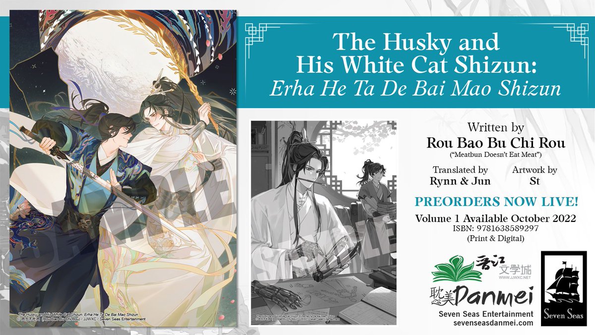 wangaixiancart's tweet photo. To celebrate 2HA getting licensed in English, let's do a giveaway! Let's support and give love to Meatbun♡

The Husky and His White Cat Shizun giveaway

Rules/info:

• 1 winner
• Follow, retweet, like
• No GA accounts, I will check!
• PH only

More info below https://t.co/JRWFSTncWs