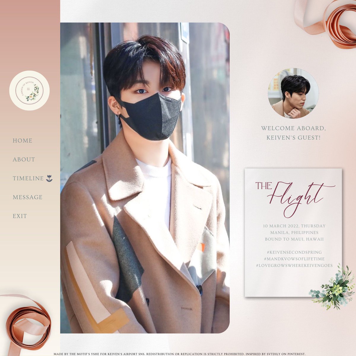 #KeiVenSecondSpring #MandKVowsOfLifetime #LoveGrowsWhereKeiVenGoes

⠀