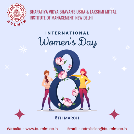 BULMIMPLACEMENT's tweet photo. #BULMIM celebrates every day as Women's day, since we have a very high percentage of Girl Students for any #Bschool.
Glass Ceilings, and  Concrete Ceilings have lost their meaning.
Join BULMIM in this celebration.
Happy Women's Day.
#womensday #women #celebrate #pgdm https://t.co/OCxIWxsPDH