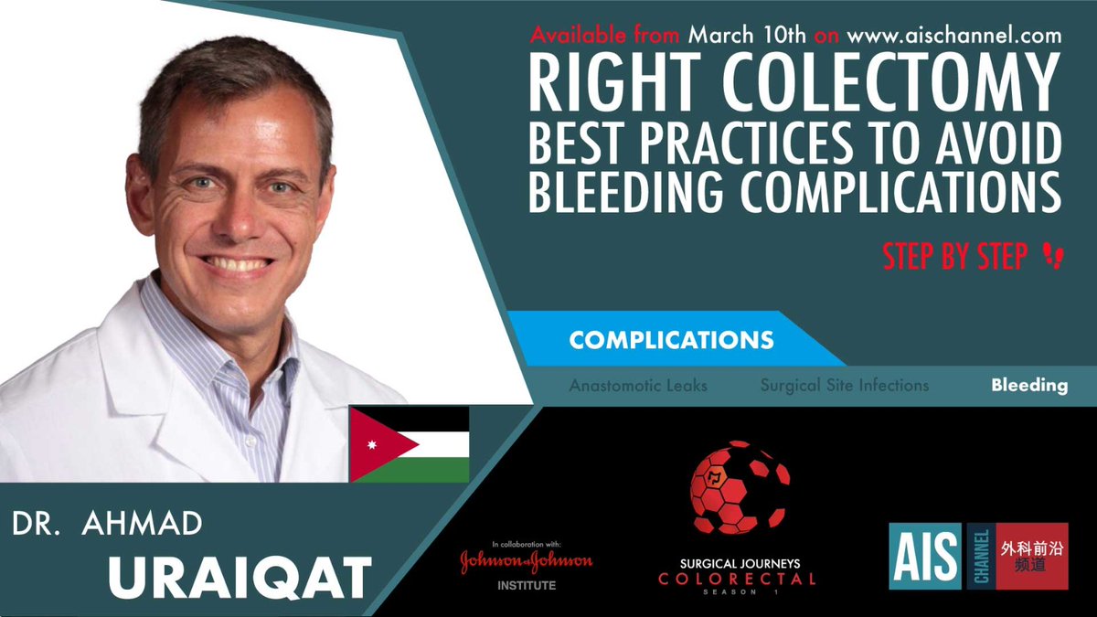 uraiqat's tweet photo. Today at 8 am CET. @AISChannel @SWexner @ManishChandSurg @DaniaNsour @AntoniodeLacy https://t.co/qi55WbYmRL