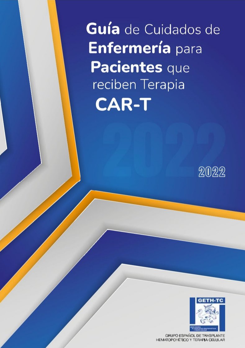 Os esperamos el miércoles 16 de marzo a las 16:30h en la presentación de la guía de cuidados de enfermería para pacientes que reciben terapia CAR-T <a href="/GETH_info/">GETH</a> <a href="/hematoclinicbcn/">Hematologia Hospital Clínic Barcelona</a>