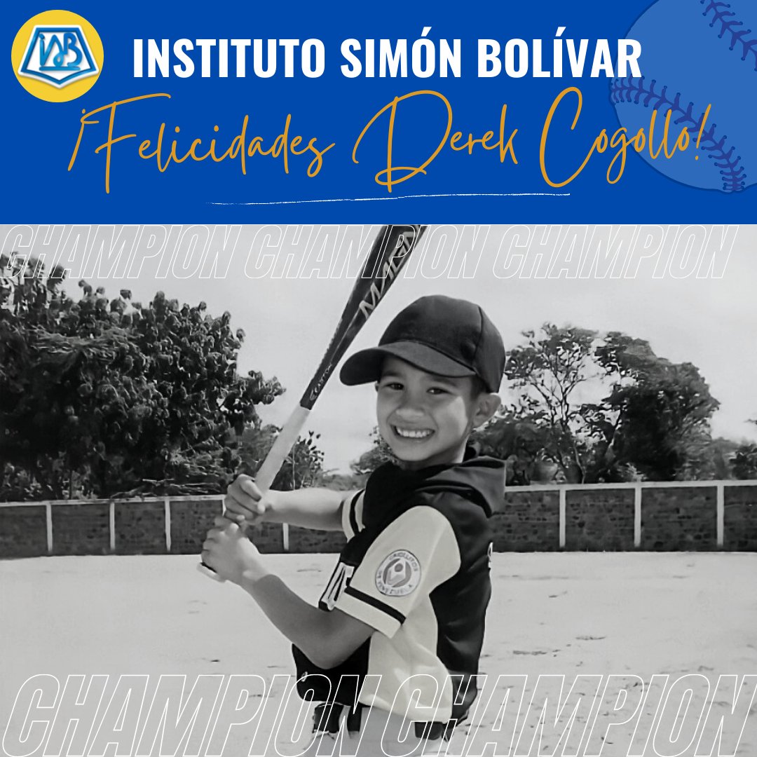 somosisb's tweet photo. Felicitamos al estudiante Derek Cogollo, por haber participado en el Zonal Copa de Oro celebrado en el Estado Lara, donde resultó ganador la Selección Zulia de la que es miembro.

#SomosISB
#OrgulloISB https://t.co/nB666APk98