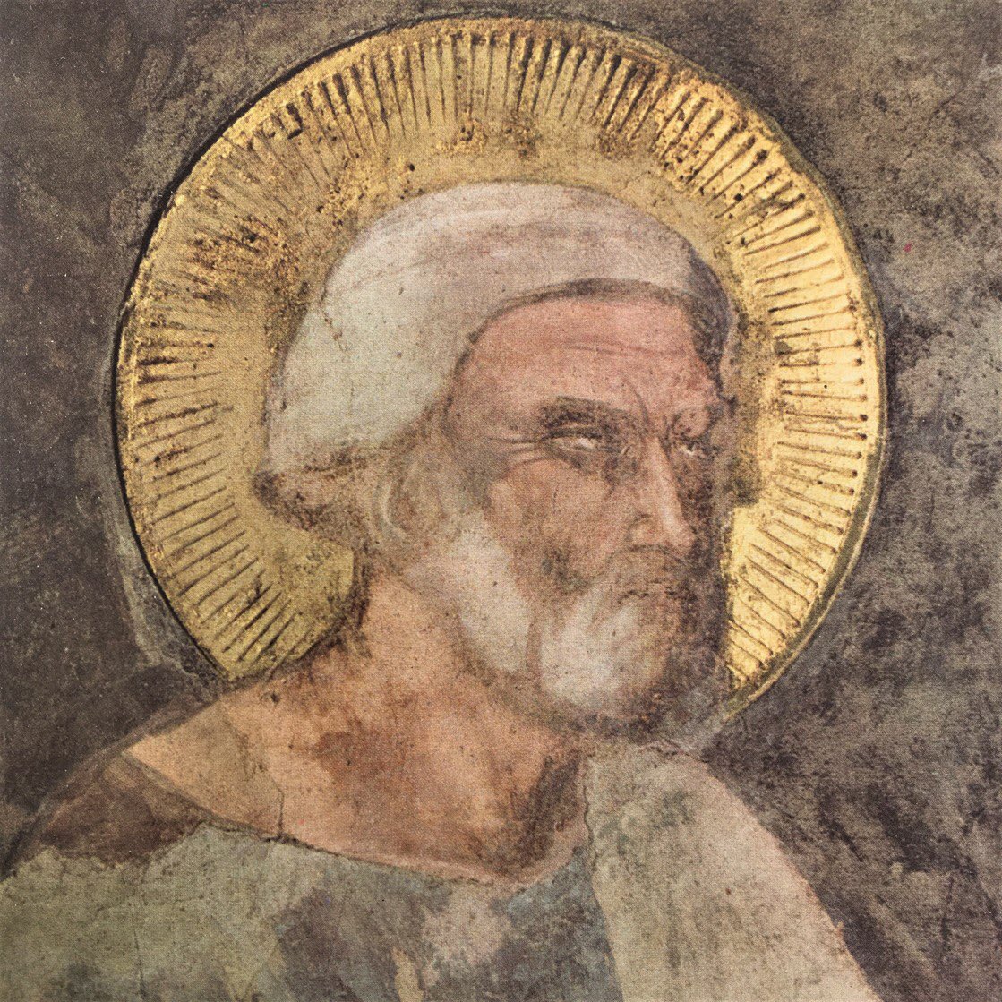 aye_alison's tweet photo. Halo. Detail from The Last Supper by Taddeo Gaddi (c1300-1366) Santa Croce, Florence.
Frescoes From Florence #haywardgallery 1969 #drawworldwarthree #alisonaye60 https://t.co/iwIE5VZQlB
