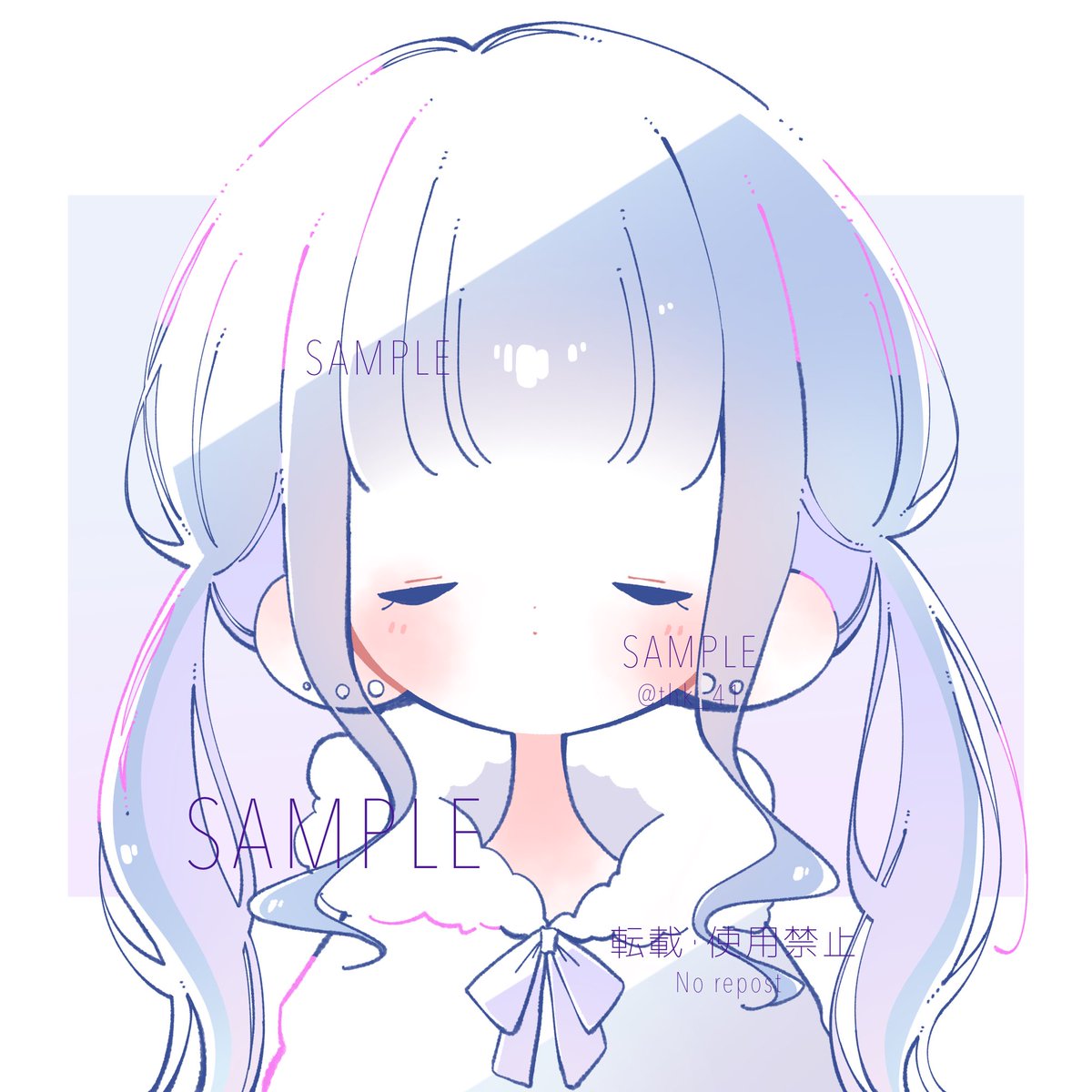 御依頼で書かせていただいたイラストです インナーカラー好きなので描いていて楽しか てふてふのイラスト