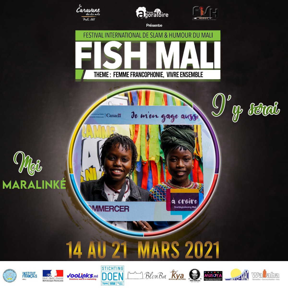 KeitaMally's tweet photo. Le FESTIVAL INTERNATIONAL DE SLAM ET HUMOUR du Mali 🇲🇱
9e édition arrive .🔥🔥🔥
Maralinké vous prépare beaucoup de surprise .
#queduslam
#fishmali
#maralinkéslam https://t.co/2pGI3GPK7q