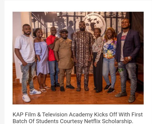 kapfilmacademy's tweet photo. Kunle Afolayan Productions (KAP) Film & Television Academy, USC School Of Cinematic Arts and Netflix have partnered for a series of training workshops for the creative industry in Africa.
Click link for full story
https://t.co/jwliEsz8lY
#kaphub #netflix #USC #postproduction https://t.co/ATSUvOIa2k
