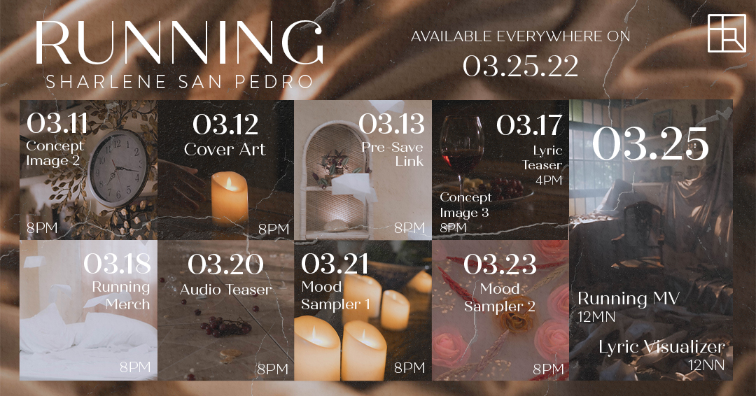 yrmusicph's tweet photo. Running by @shar_sanpedro 

🎧 03.25.2022 | 12MN
PROMOTION SCHEDULE

🕰️🌸🏃‍♀️

#RunningSSP #YRmusic #YRfamily https://t.co/zm1NBBPCD1