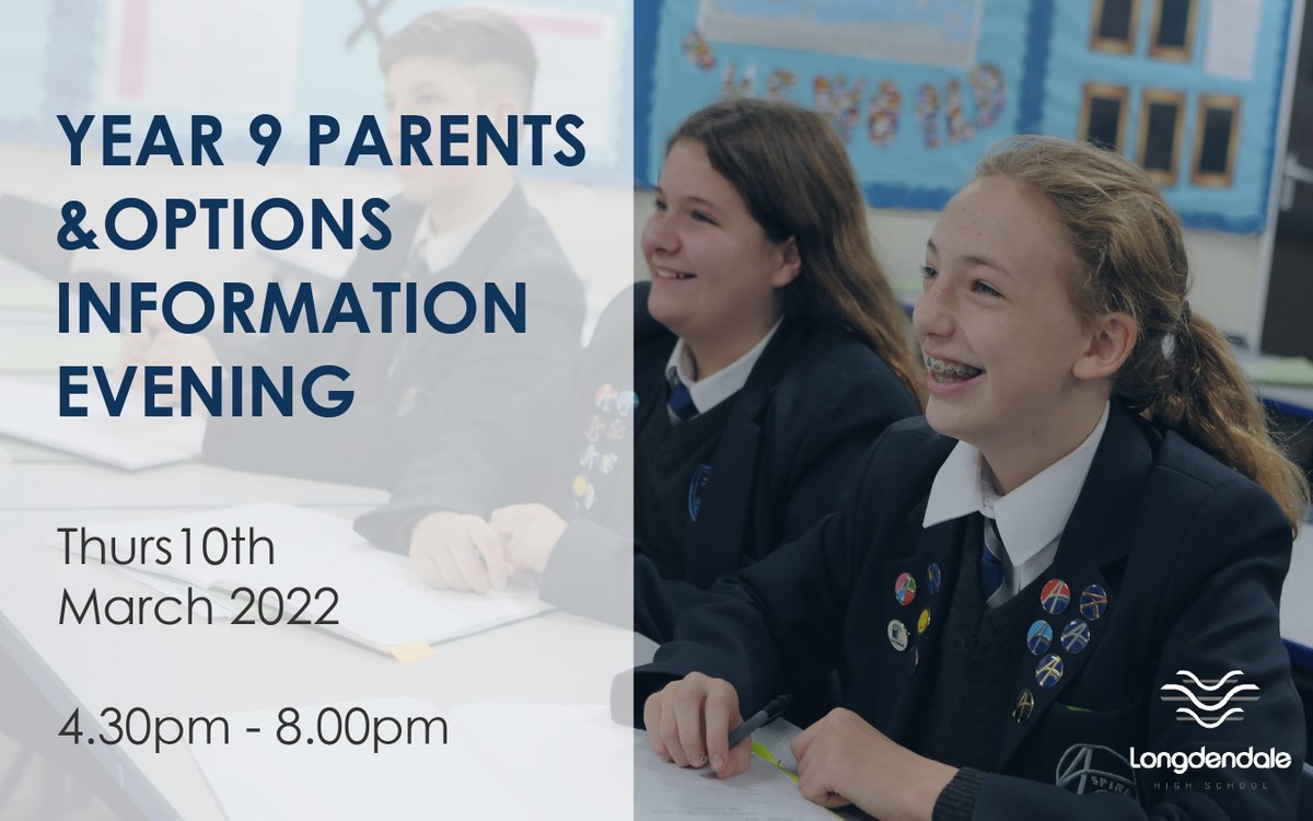 LHS_HighSchool's tweet photo. We are looking forward to the Year 9 Parents and Options Information Evening starting at 4.30pm this evening
#parentevening #optionsevening #future #choices #hereandnow #careers #longdendale https://t.co/RUDpVHYUMs