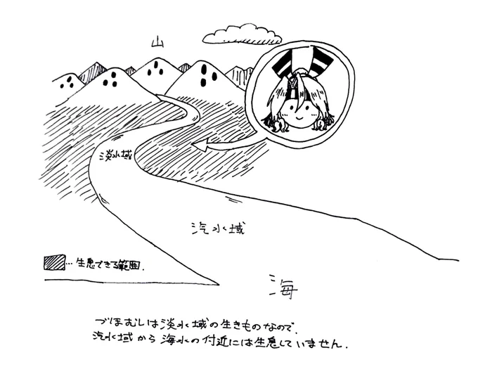 づほむしの生態レポート97 生息域 #づほむし 
