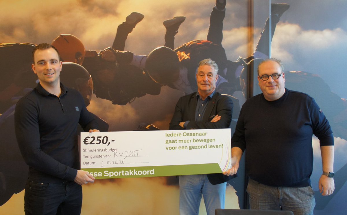 SEC_Oss's tweet photo. @BrabantWonen, @topossofficial, @kvDOT en @obcoss ontvingen een stimuleringsbudget van €250,- vanuit het Osse Sport- en Preventieakkoord. Hun initiatieven dragen bij aan de doelstelling om Ossenaren meer te laten bewegen. Lees meer via https://t.co/WtJtnnCsUM. https://t.co/kwgCqtZozx