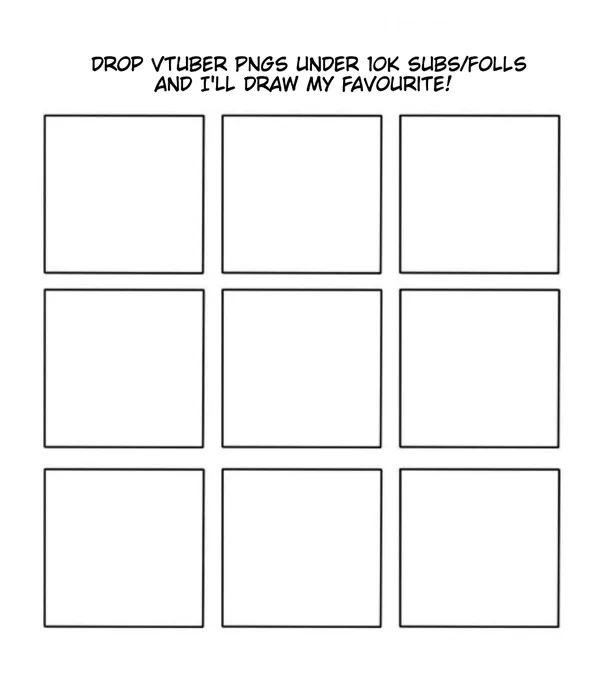 I want to draw smaller Vtubers, drop the pngs here👇 