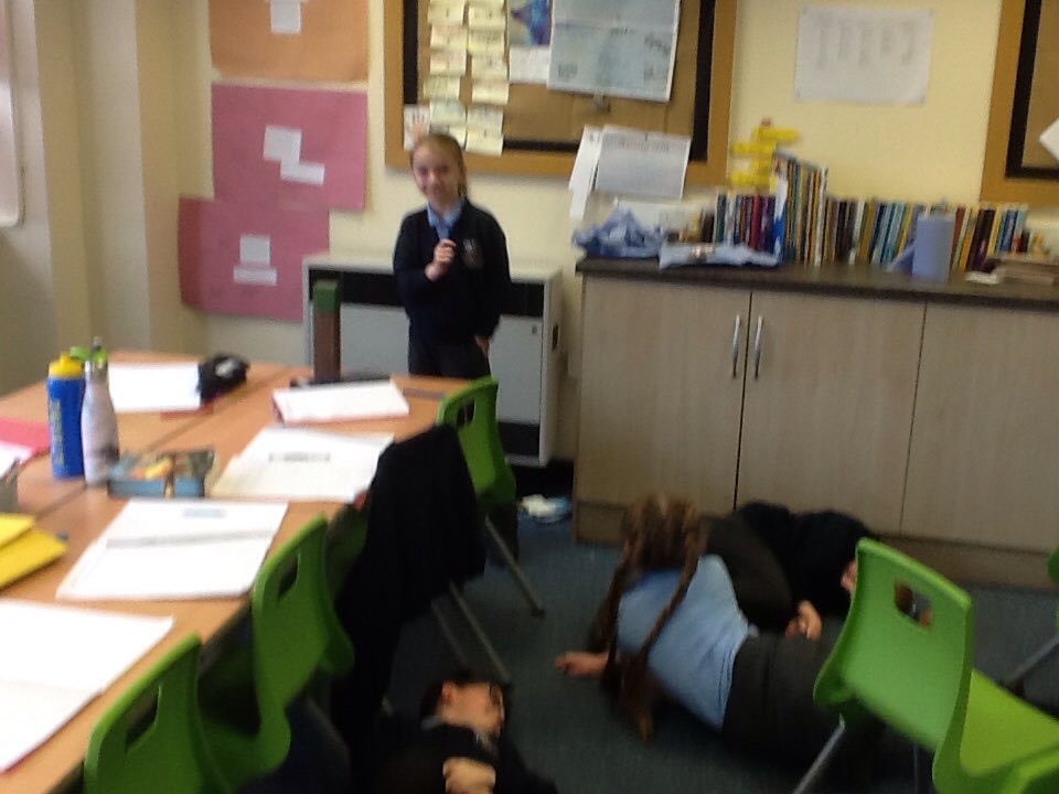 Class10JR1's tweet photo. Giving @AttenboroughSir a run for his money. #documentary #dramaforEnglish https://t.co/ee85OLzOQB