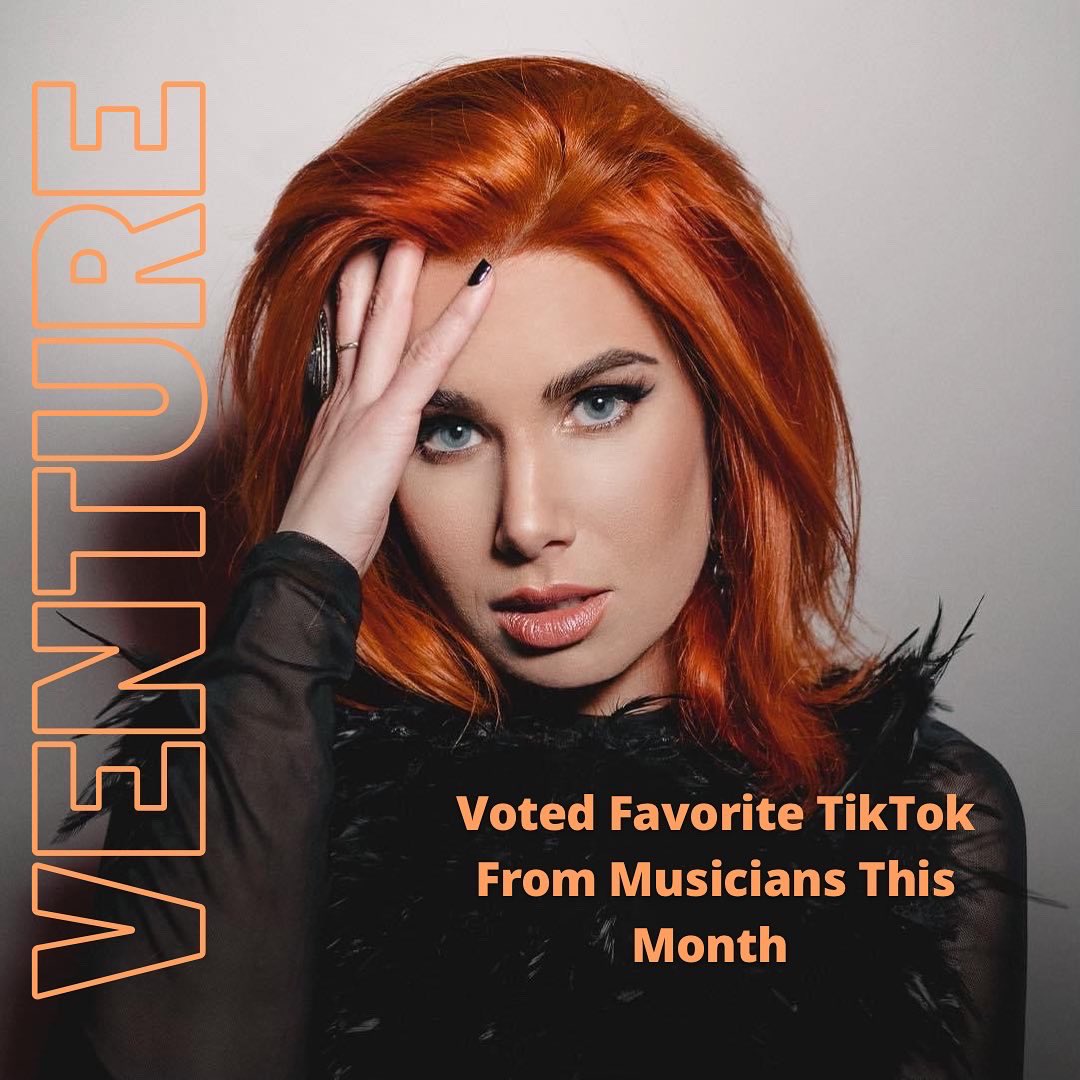 AlexandriaCorn's tweet photo. YALLLLL WHAT?!?! I was just voted best TikTok from a musician this month on Venture 🥲 @tiktok_us #tiktok #backtogetheragain #dogsong https://t.co/KZRhNrdTNK