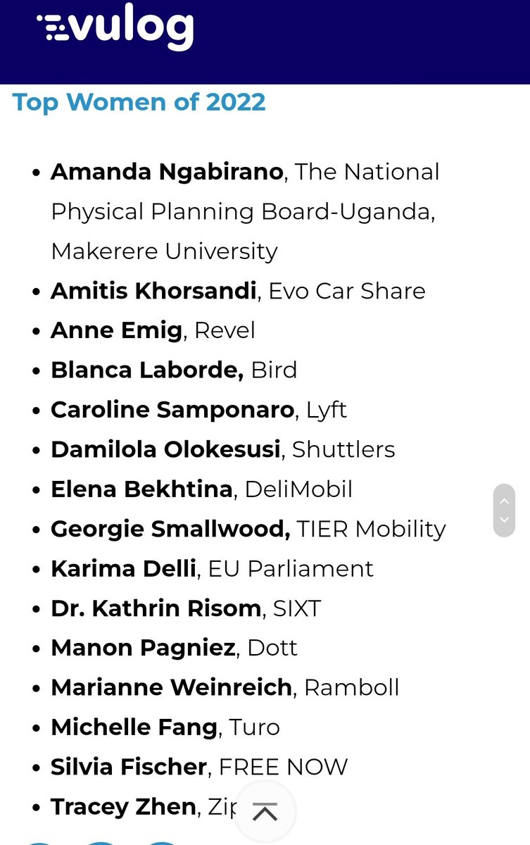 Amanda Ngabirano (@mandyug) on Twitter photo Thank you <a href="/VulogTech/">Vulog</a> for the recognition. I am humbled. 🙏 <a href="/NPPBUG/">National Physical Planning Board Uganda</a> <a href="/EuCyclistsFed/">European Cyclists' Federation</a> <a href="/WCA_cycling/">WorldCyclingAlliance</a> Thank you <a href="/VulogTech/">Vulog</a> for the recognition. I am humbled. 🙏 <a href="/NPPBUG/">National Physical Planning Board Uganda</a> <a href="/EuCyclistsFed/">European Cyclists' Federation</a> <a href="/WCA_cycling/">WorldCyclingAlliance</a>