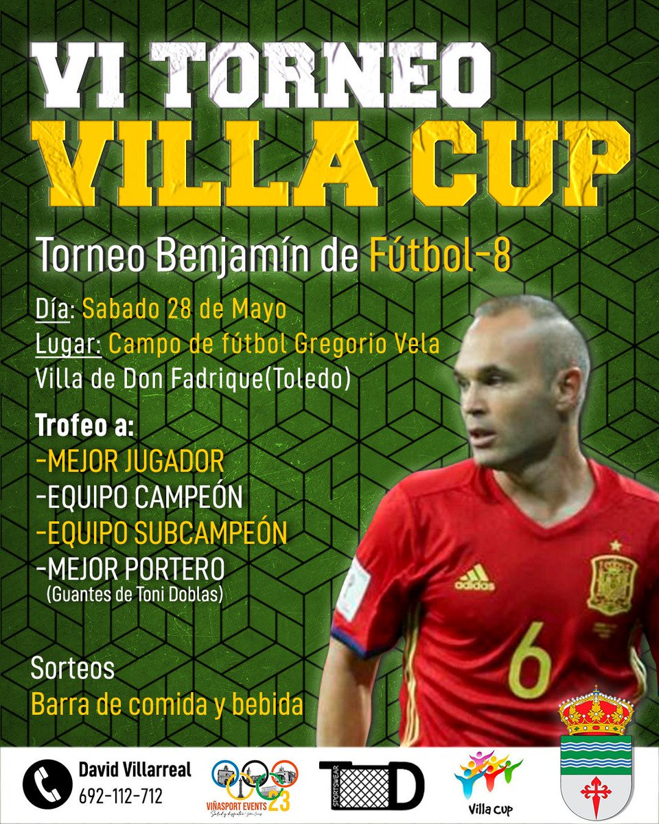 villacup's tweet photo. La VI edición del torneo Villacup , va tomando forma , fecha , equipos confirmados y algunas sorpresas más que estamos preparando.
Os presentamos el cartel promocional del torneo , esperamos que os guste. https://t.co/gssqdo0XVb