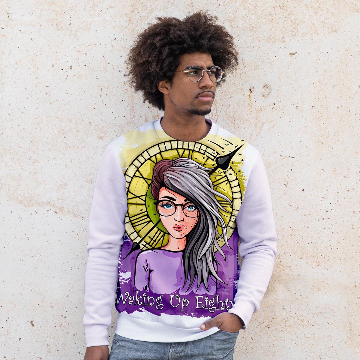 WakingUp80Film's tweet photo. Visit us at https://t.co/v5PAqBgpAB

#Wakingupeighty #fanmerch  #Wakingupeightymerch #fanmerchstore #Merch 
#Merchandise #tshirt #tshirtlife #tshirtstore #hoodie #apparel  #urbanwear
#fashion #Mugs #tees #totebags   #Sholalawrence #filmrelease
#fiction 
#becarefulwhatyouwisfor https://t.co/KGy0DnJRnJ