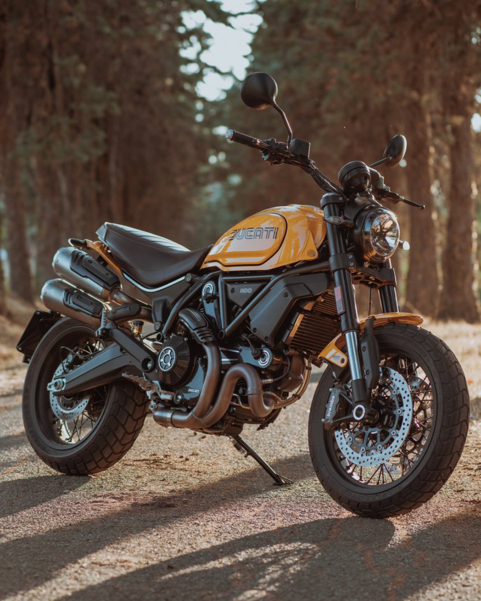 evoIndia's tweet photo. Ducati launches the #Scrambler1100TributePro at ₹12.99 lakh. It pays tribute to 50 years of the air-cooled twin cylinder engine used on #Ducatis, using a mixture of retro and modern design elements.
Do you like the Ducati Scrambler 1100 Tribute Pro? • #evoIndia https://t.co/gc3wb3YK2q