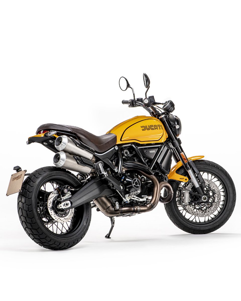 evoIndia's tweet photo. Ducati launches the #Scrambler1100TributePro at ₹12.99 lakh. It pays tribute to 50 years of the air-cooled twin cylinder engine used on #Ducatis, using a mixture of retro and modern design elements.
Do you like the Ducati Scrambler 1100 Tribute Pro? • #evoIndia https://t.co/gc3wb3YK2q
