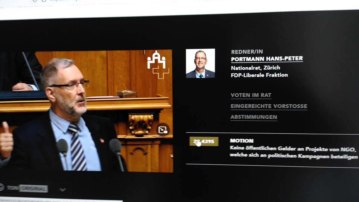 AllianceSud's tweet image. 👍 für @HPPortmann: Er hat seine Motion gegen die NGOs zurückgezogen. Fakt ist: Ohne die #Zivilgesellschaft gibt es keine humanitäre Hilfe, keine internationale Zusammenarbeit und keine #Demokratie in der Schweiz. #ShrinkingSpace