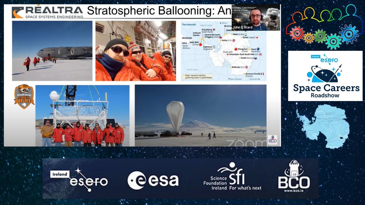 Esero_ie's tweet image. Teamwork is the foundation for everything and @astro_ward clearly shows it!

He worked in many different places, such as Antarctica and he feels that teamwork was imperative during his experiments.

#SpaceCareersRoadshow