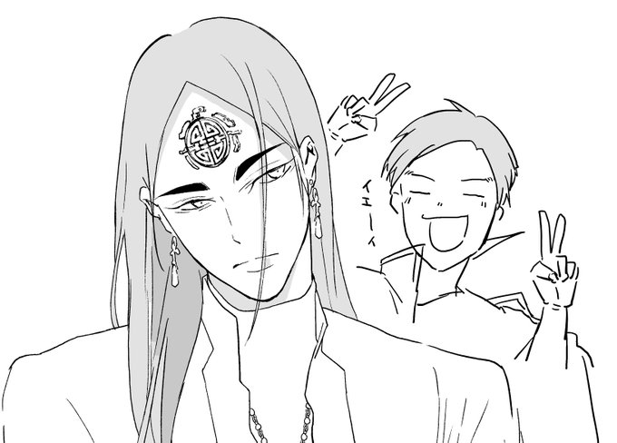 男たるもの眉毛は太くあれ と自分のキャラには思ってしまうので太く書きます(例外はある) 
