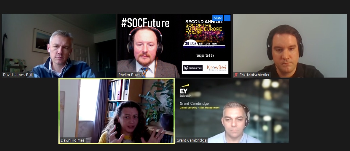CtgIntelligence's tweet photo. And we're off! Big questions for the #SOCFuture Europe forum with excellent speakers including @JelleWieringa @KnowBe4 and many more! #MSSNetwork #CTGIntelligence https://t.co/RygxrmiRKi