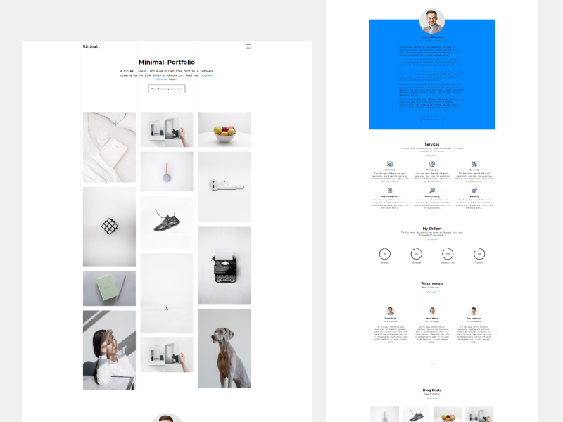 Untree_co's tweet image. 👋 New Template!
Minimal — Free Bootstrap Portfolio Template

Free Download 👉 bit.ly/3CxVb8Q
Demo 👉 bit.ly/3vWJ0Bo

Day53 of #100DaysOfCode #HTML #CSS #jquery #js #javascript #Website #Webdesign #HTML5 #CSS3 Created by @Untree_co
