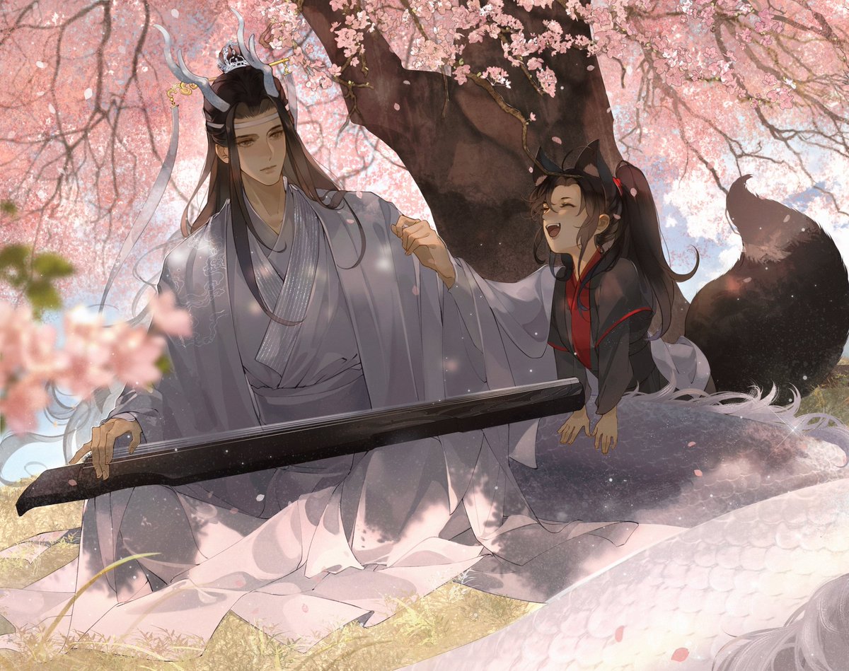 「#魔道祖师 #忘羡 」|狸子のイラスト