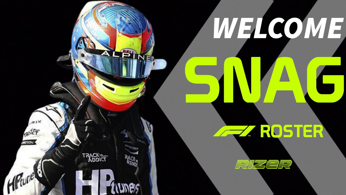 F1 DRIVER SIGNING

Snag joins the F1 roster, a very talented driver within the Oceanic side of league racing, we really look forward to working with him!

Welcome To TEAM RIZER <a href="/Bunningsnags_/">Bunningsnag</a>

#F1 #F12022 #F12021 #simracing 

#WeAreRZR