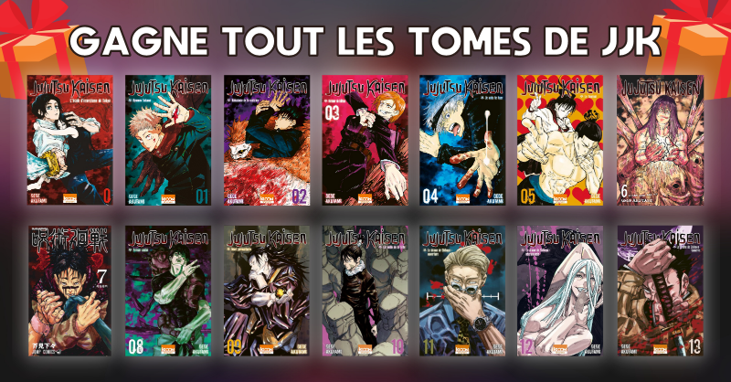 un_autre_2000's tweet photo. 🎁CONCOURS🎁

✨ Comme promis, voici le concours pour remporter tout les tomes de 𝗝𝘂𝗷𝘂𝘁𝘀𝘂 𝗸𝗮𝗶𝘀𝗲𝗻 (Tomes 0-13)

📌 Pour participer:

⏯️ Follow notre chaine YouTube : https://t.co/fZAHJrhGQU
❤️ RT et @ deux amis
🔄 Follow : @un_autre_2000 (Bonus)

TAS le 16/03/2022 🍀