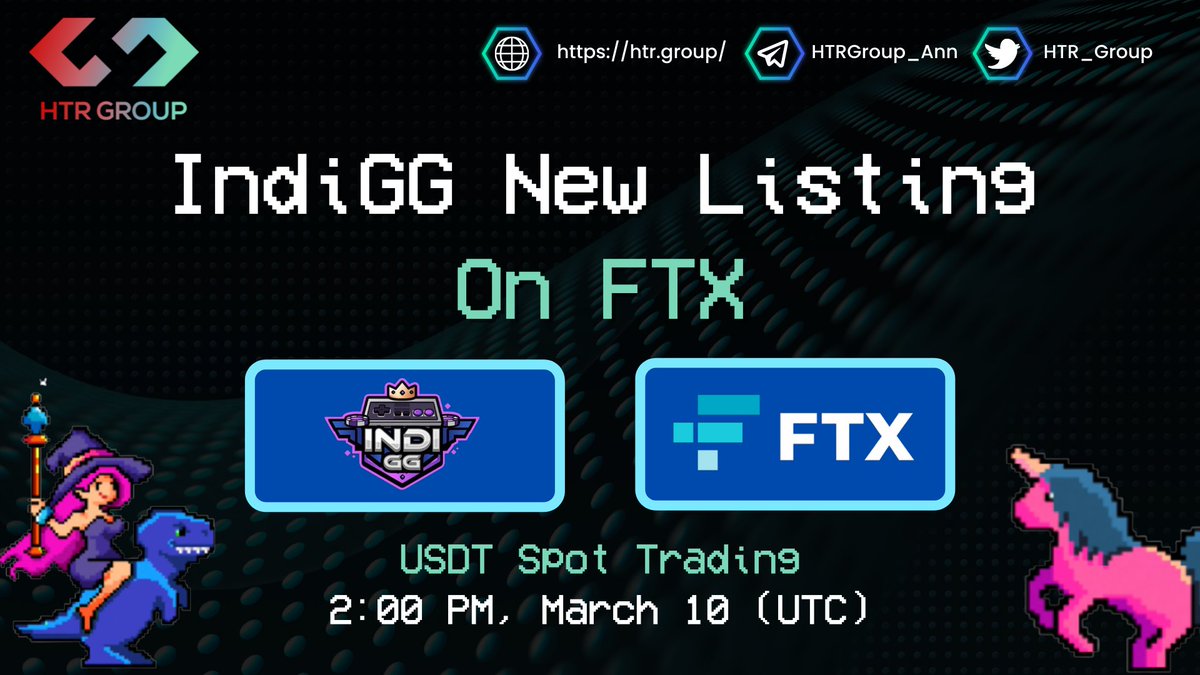 HTR_Group's tweet photo. 🔔NEW LISTING ALERT 

IndiGG @YGGIndia is making the world's best #P2E games accessible to gamers of India, its governance token $INDI just finished #IEO on @FTX_Official! 

🚀FTX Spot trading: 2:00 PM, March 10 (UTC)
🚀Soon on @HuobiGlobal

Get ready 👉 https://t.co/fSQLIItzUk https://t.co/rzEDjhh2TK