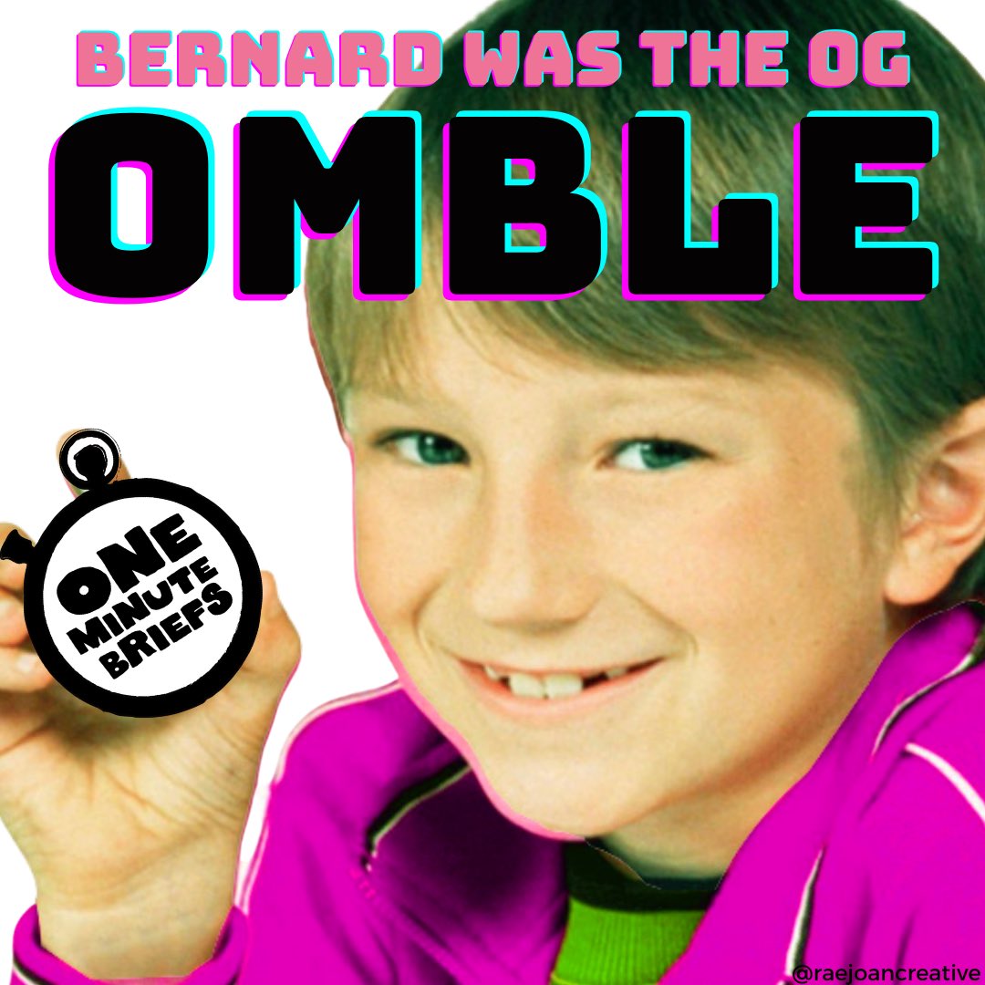 raejoancreative's tweet photo. I couldn’t resist….

OMBOTD: @OneMinuteBriefs 
Create posters to advertise your #FavouriteChildhoodTVShows
#bernardswatch #bernardsaysstop #ad #advertising https://t.co/gmeRoVbuYc