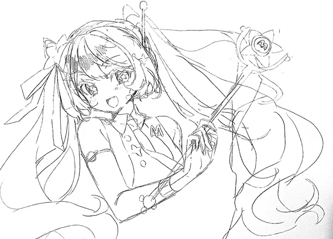 1週間ぶりの絵 