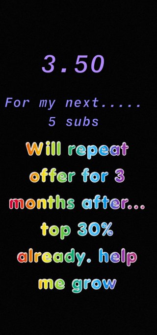 Top 30% already xo please help me grow larger 😇😈  #sugarbaby #Dreamer #adultschannels #onlyfans #trap<a href="/tag/dreamer"class="tags"><span>#dreamer</span></a><a href="/tag/trap"class="tags"><span>#trap</span></a><a href="/tag/sugarbaby"class="tags"><span>#sugarbaby</span></a><a href="/tag/onlyfans"class="tags"><span>#onlyfans</span></a><a href="/tag/adultsch"class="tags"><span>#adultsch</span></a>