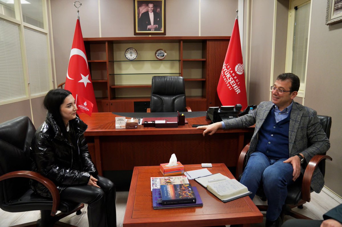 zorlugokc's tweet photo. BAŞKANIMM ❤️ çok güzel bir görüşmeydi herşey için çok teşekkürler @ekrem_imamoglu @alperbilgili @istanbulbld https://t.co/R8YWV47r4k