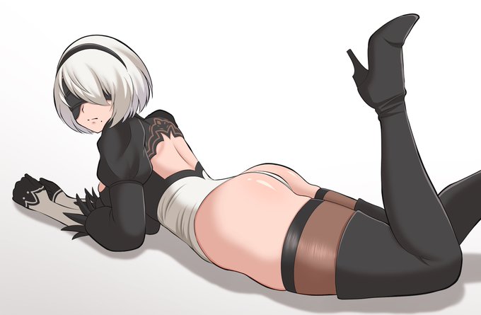新しい塗り練習4枚目、2B
みんなはどれが一番好き?
#NieRAutomata #2B 