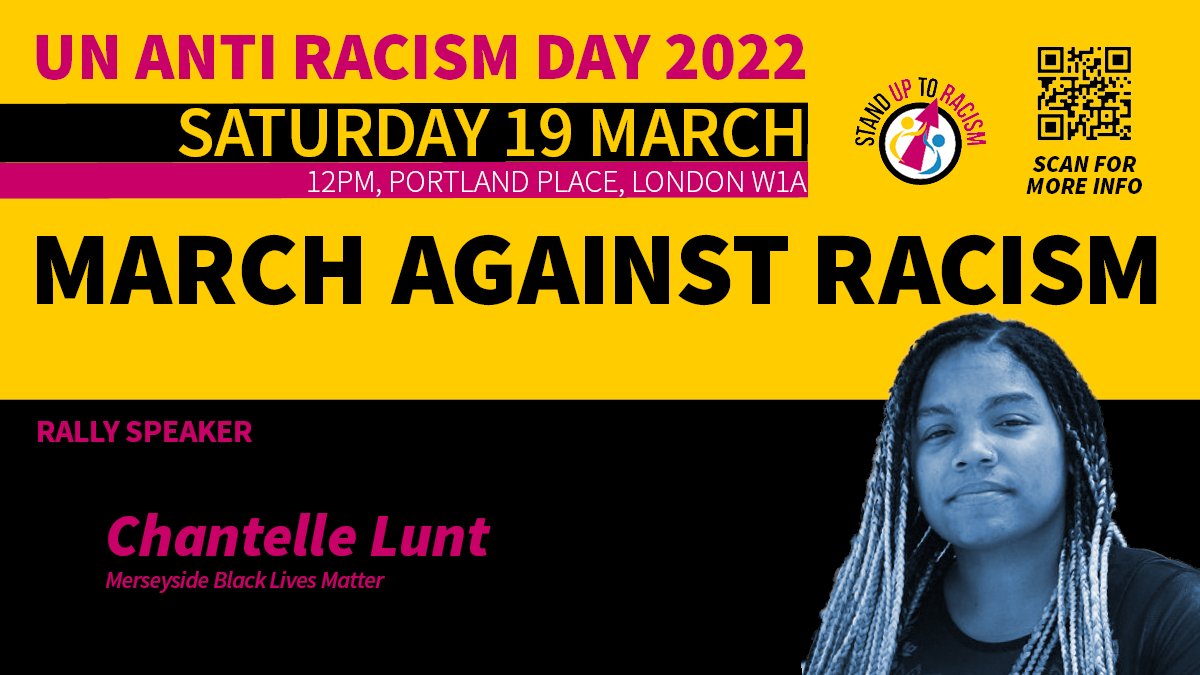 wfpb4p's tweet photo. Chantelle Lunt - founder of @merseysideblm, writer &amp; activist - has a background in policing and children's social care, and chairs MARE, a NPO designed to promote racial equality.
#MarchAgainstRacism!
@The_TUC @AntiRacismDay #AllRefugeesWelcome #Unions4Unity #UnionsAgainstRacism https://t.co/cPPYFLMow5