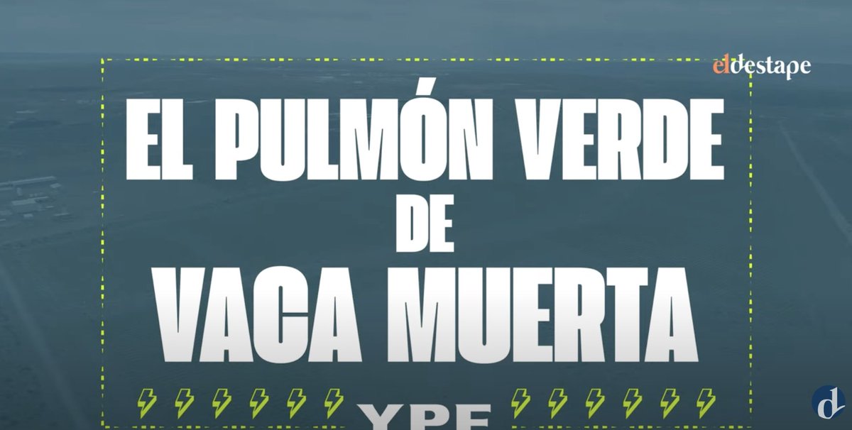 TaisGadeaLara's tweet photo. "El pulmón verde de Vaca Muerta" no sólo es un greenwashing de YPF porque "explotamos combustibles fósiles ah pero te plantamos arbolitos", sino porque encima plantan una especie exótica (pino ponderosa) altamente inflamable (hola 🔥)

Luego hablemos del rol del medio que difunde https://t.co/Go8wCZlmjY