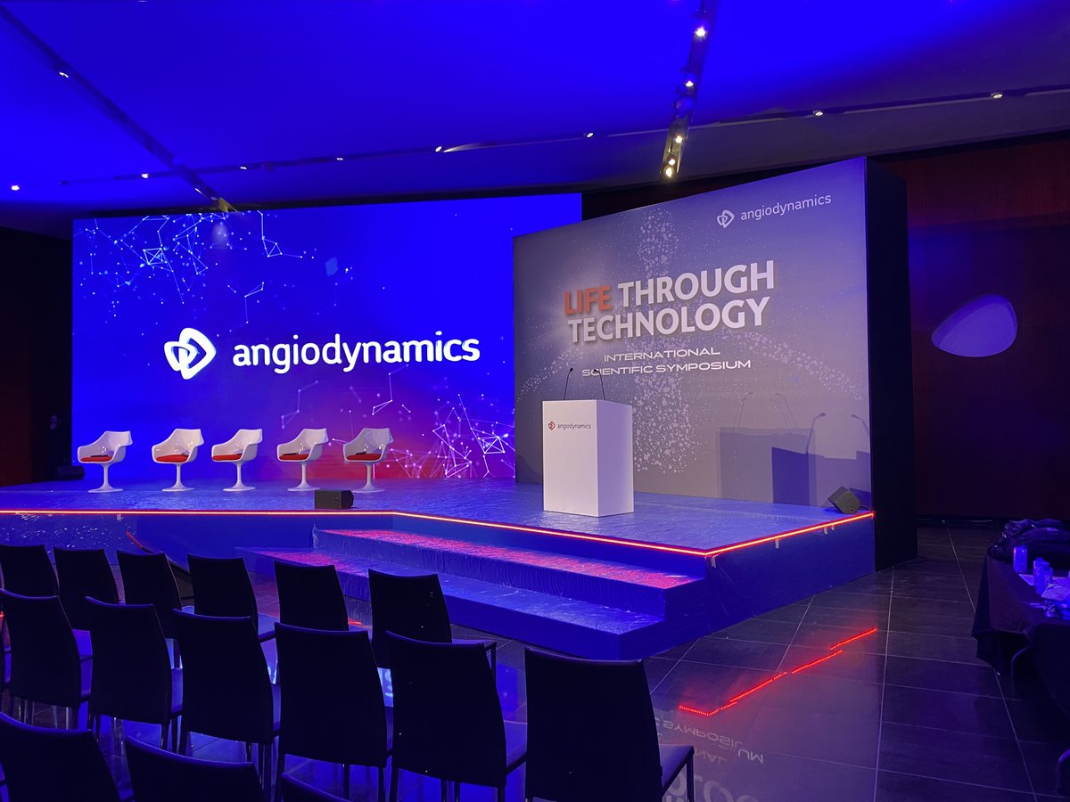 angiodynamics's tweet photo. The Life Through Technology Symposium is here! We're bringing together the best in clinical data & breakthrough technologies across the Hepato-Pancreatico-Biliary, Urology and Thrombus Management fields.
Welcome, attendees!
#medtech #meddevice #medtechinnovators https://t.co/FYjxBziDbR