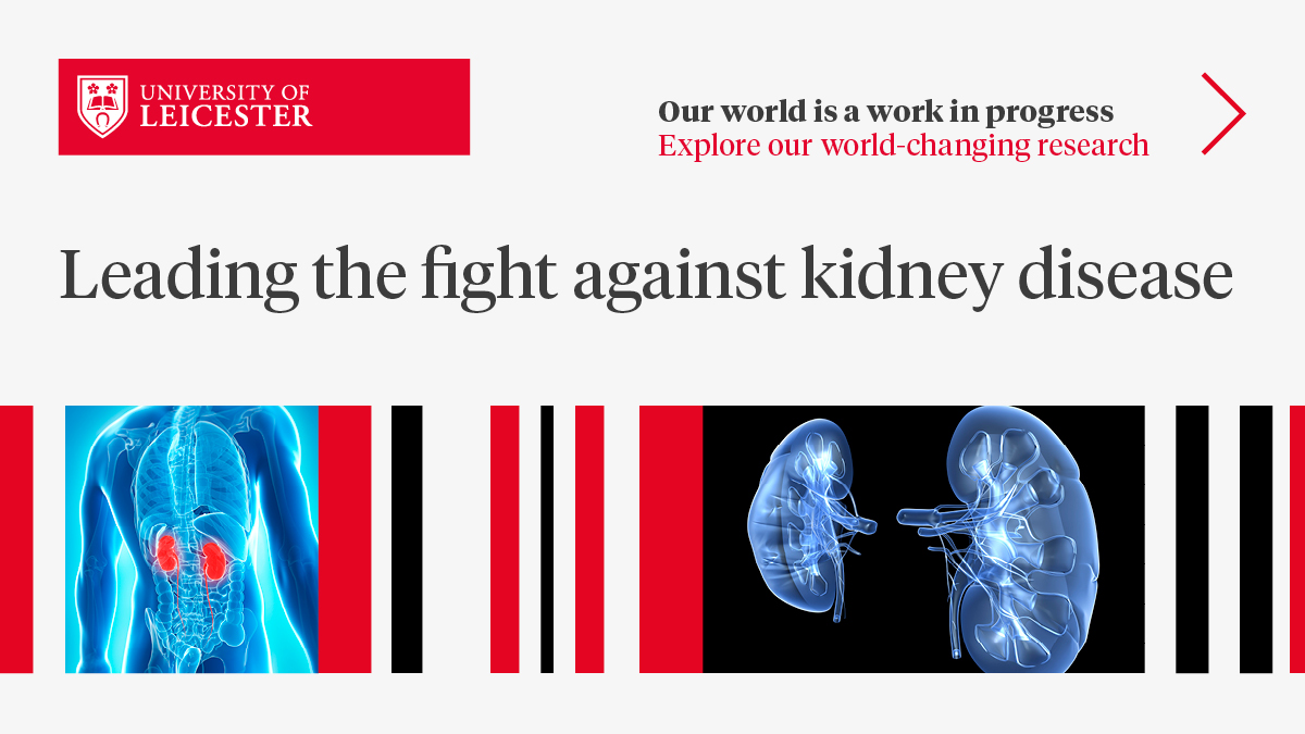 On #WorldKidneyDay, we are proud to announce that our pioneering research into chronic kidney disease has received a major boost following a generous £1million donation from long-term supporter and kidney health advocate Jimmy Mayer. Read more here: le.ac.uk/news/2022/marc…