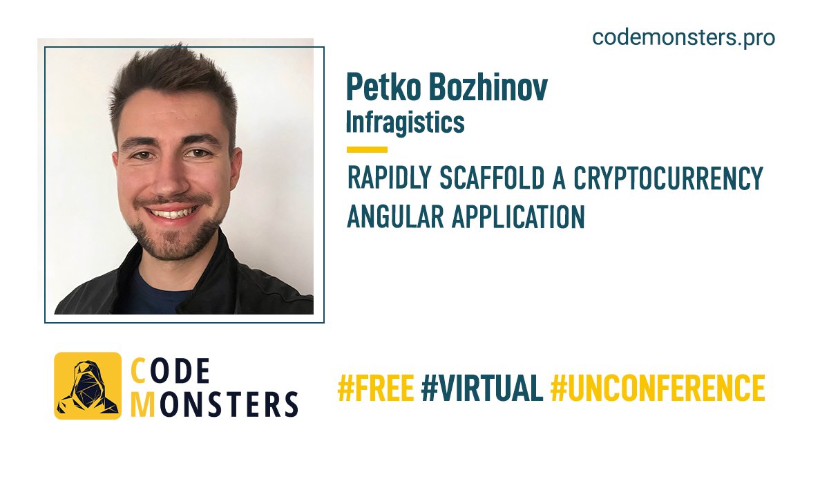 Java2Days (@java2days) on Twitter photo 🚀 We are more than thrilled to hear <a href="/pbozhinov/">PAVLE BOZHINOV</a> Petko Bozhinov's talk: Rapidly Scaffold a Cryptocurrency #Angular Application. Join his talk at 13:30 EET here: inevent.com/DevStyler-1608… See you there! 🚀 We are more than thrilled to hear <a href="/pbozhinov/">PAVLE BOZHINOV</a> Petko Bozhinov's talk: Rapidly Scaffold a Cryptocurrency #Angular Application. Join his talk at 13:30 EET here: inevent.com/DevStyler-1608… See you there!