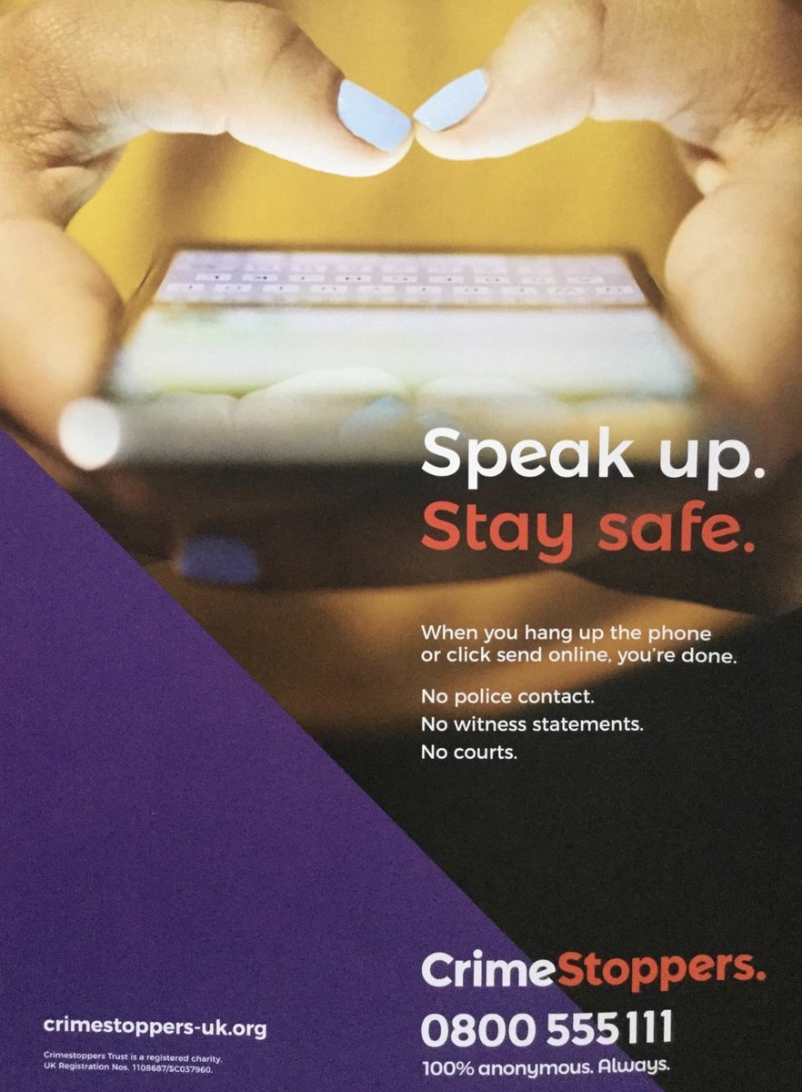 Lisa’s murder can be solved anonymously. You can report what you know online, at any time, without ever having to speak to someone. Tell us where she is    crimestoppers-uk.org/give-informati…