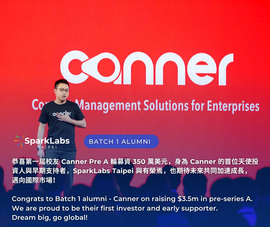 🎉 Congrats to Batch 1 alumni - Canner on raising $3.5m in pre-series A. 🙌 We are proud to be their first investor and early supporter. Dream big 🚀 Go global🌏 ‣ Read more lihi1.com/9ZKtf
#startups   #startup #VentureCapital