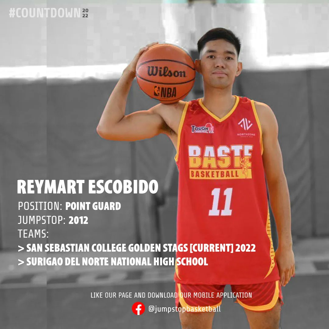 Jumpstop2009's tweet photo. #trainforward π Congratulations, Reymart Escobido, for making it to San Sebastian College Golden Stags. JJSBA is you.
#countdown2022 #righttrainingiseverything #NCAA #philippinebasketball https://t.co/fZEIj08JmD