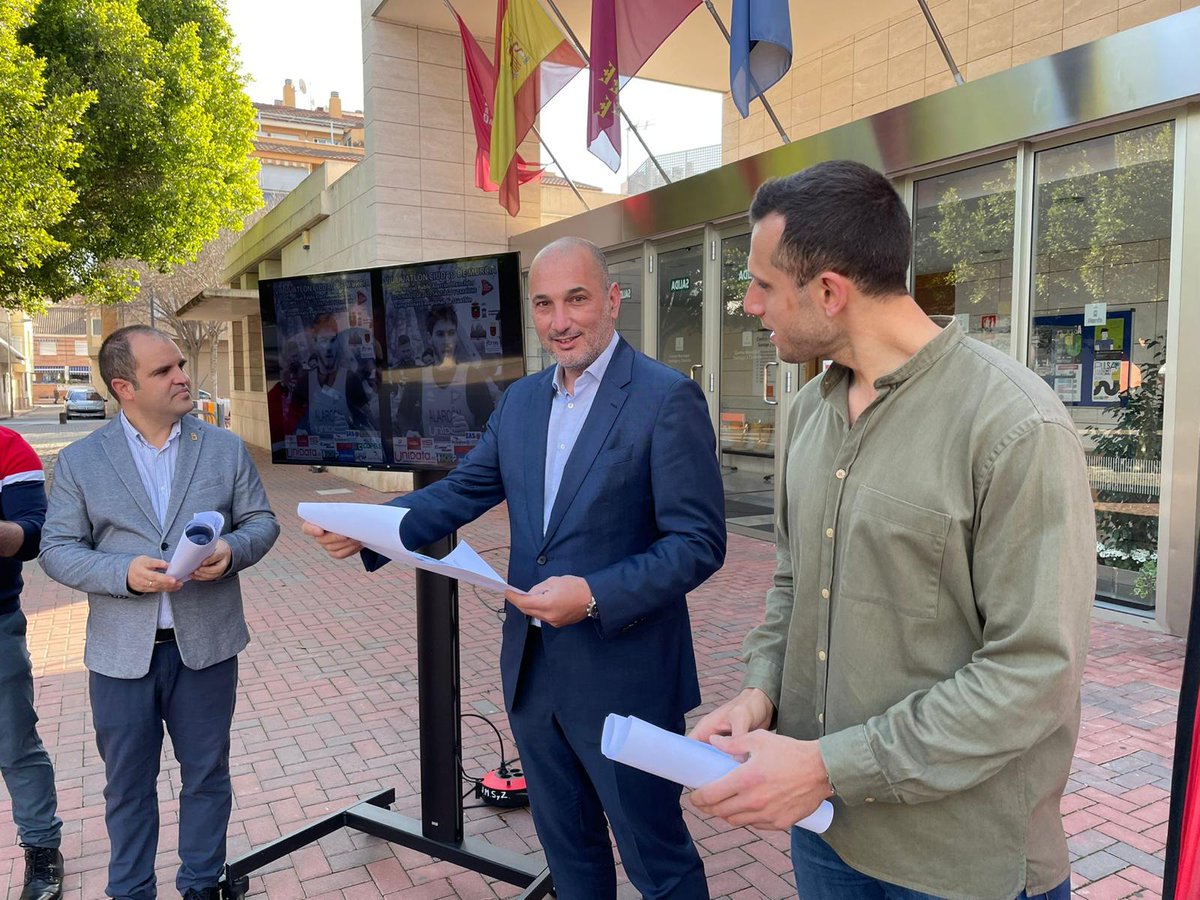 AytoMurcia's tweet photo. 🏃 300 participantes tomarán la salida en el VIII Duatlón Ciudad de Murcia - Memorial Pablo Alarcón Menchón.
👉 La prueba, que se celebrará el próximo domingo 20 de marzo con salida y meta en Santiago y Zaraiche, tendrá categoría de Campeonato Regional.
ℹ️https://t.co/hlM9QU1W99 https://t.co/K4trkTnjIc