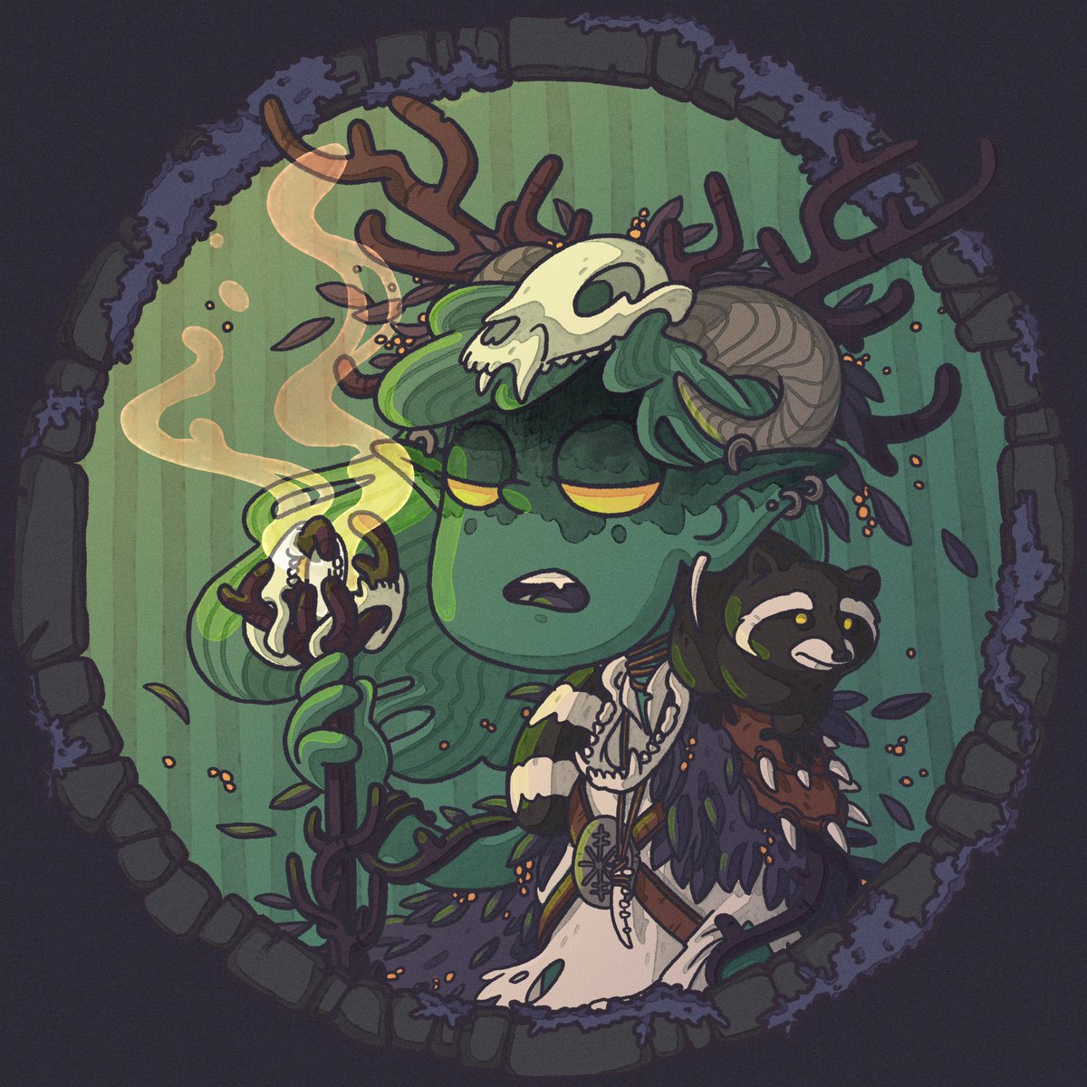 WickensNFT's tweet photo. Whether modern, ancient or somewhere in-between, The Dark Ones wield all manners of menacing magic. If you have seen one, you most certainly have not seen them all 👀 

@deadm0use_ has completed the first ever Wickens Dark Lord transformation.

#nftart #NFTCommumity #NFTartists https://t.co/CgJ7PbMK5W