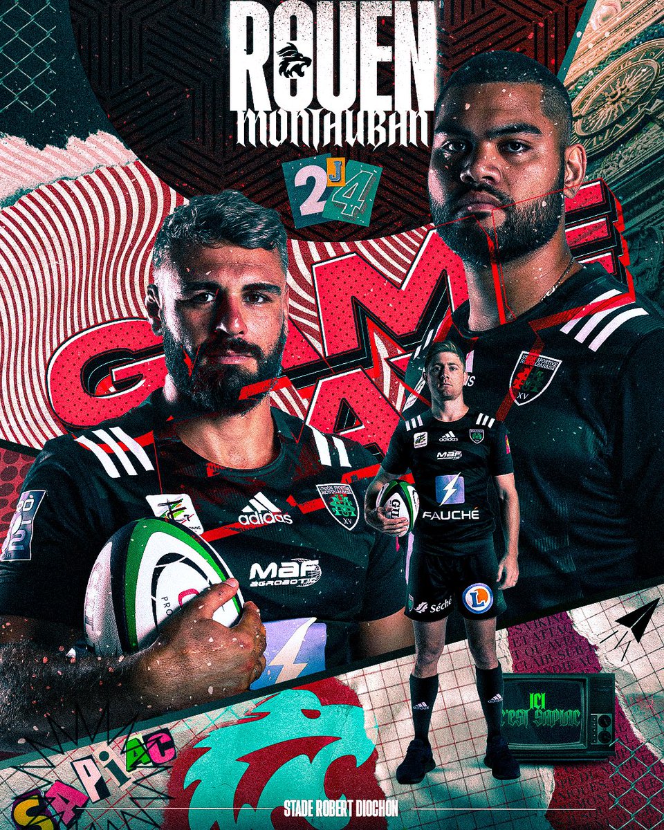 UsmSapiacRugby's tweet photo. ๐ฝ๐๐๐๐ ๐ ๐ธ๐๐๐๐๐๐๐๐
โ๏ธ 20:00
๐ Stade Robert Diochon
๐บ Rugby +
#GameDay #AllezSapiac #RNRUSM https://t.co/qH2KQlPAri