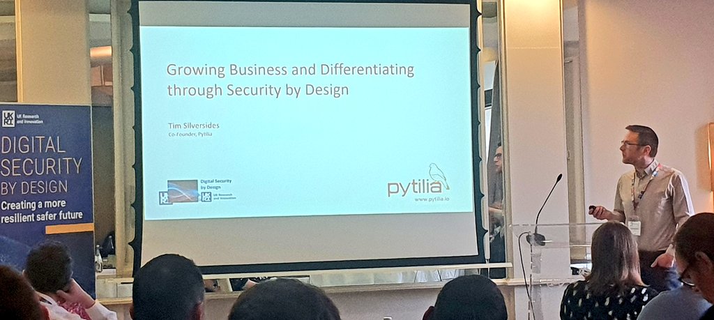Digital Security by Design (DSbD) (@dsbdtech) on Twitter photo Tim Silversides, CEO of <a href="/pytilia_io/">Pytilia</a> shares his journey on engaging with #DSbD and investigating the #DSbD #architectural #capabilities #Morello #CHERI #innovation Tim Silversides, CEO of <a href="/pytilia_io/">Pytilia</a> shares his journey on engaging with #DSbD and investigating the #DSbD #architectural #capabilities #Morello #CHERI #innovation