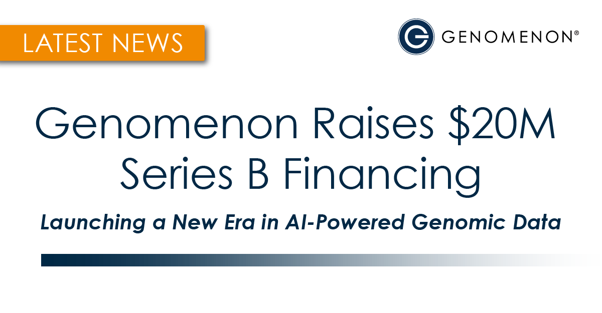 genomenon's tweet photo. 🧬📣 We are pleased to announce the completion of a $20 million Series B financing round led by @Beringea and Spring Mountain Capital. These funds will expand the development of our #Genomics data hub. Read the latest: https://t.co/OcV2KZT6S0 https://t.co/gaHoZvLGEc